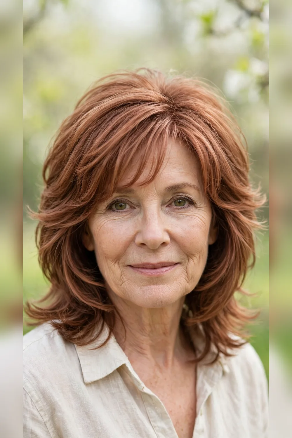 Spring Layered Haircuts With Face-Framing Pieces
