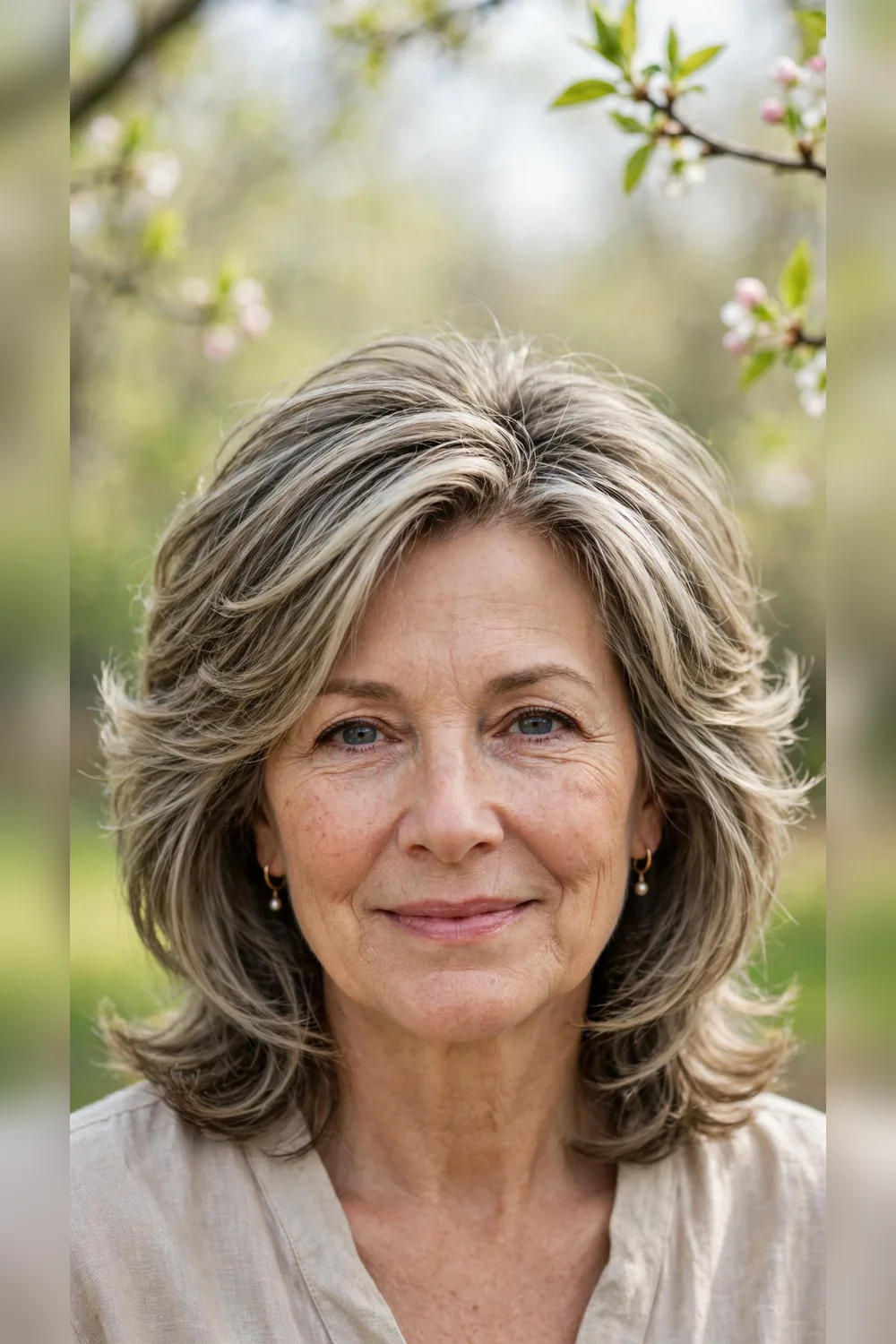 Spring Layered Haircuts With a Blow-Dry Shape