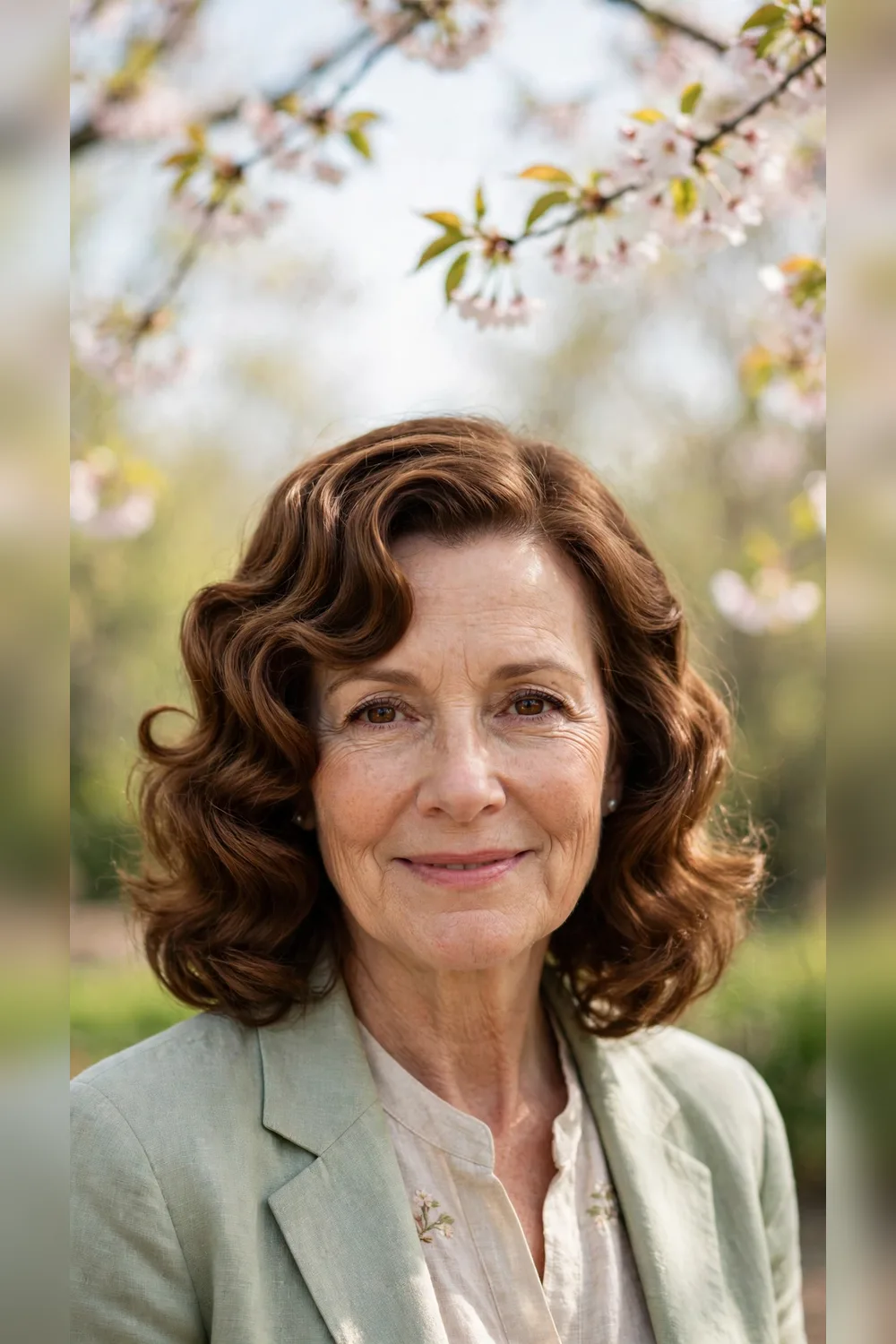 Spring Layered Haircuts With a Vintage Wave
