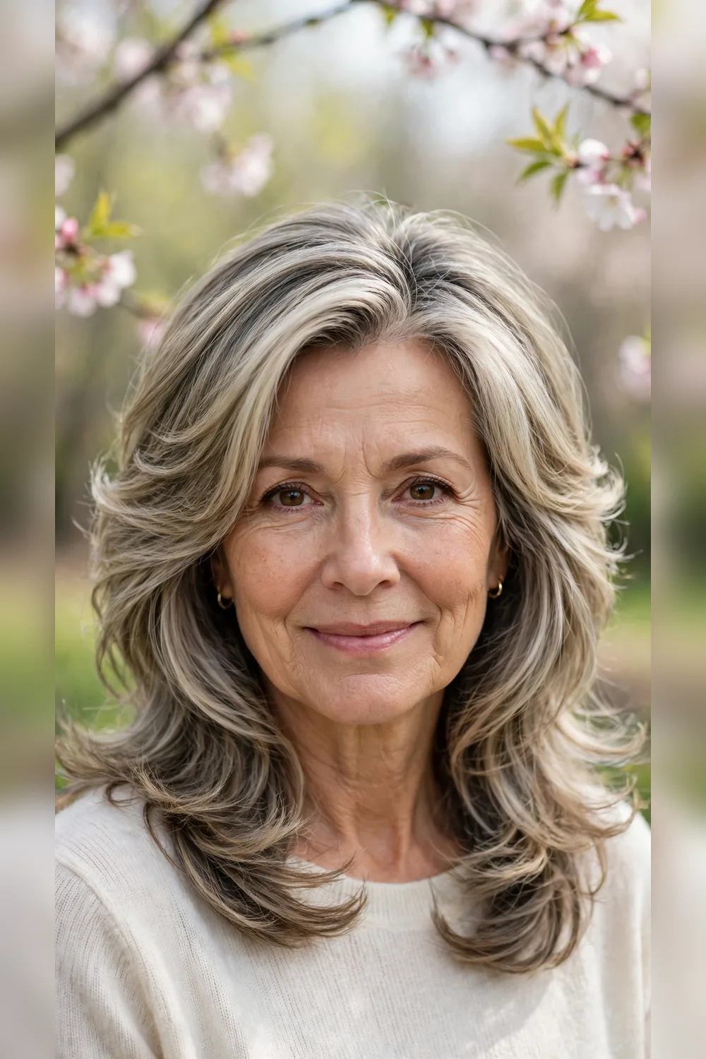 Spring Layered Haircuts With a Polished Blowout