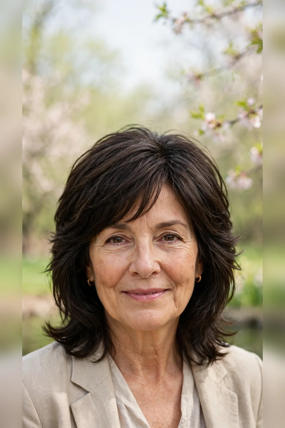 Spring Layered Haircuts With Thick-Hair Control