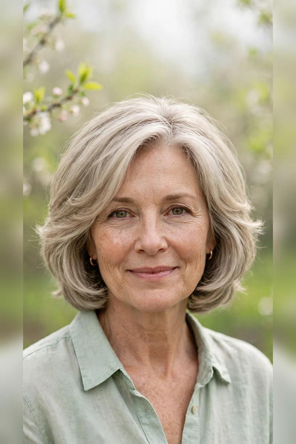 Spring Layered Haircuts With a Bob Finish