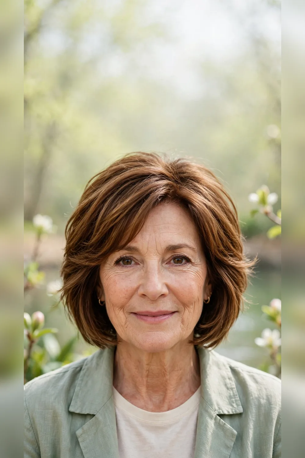 Spring Layered Haircuts With a Chin-Length Shape