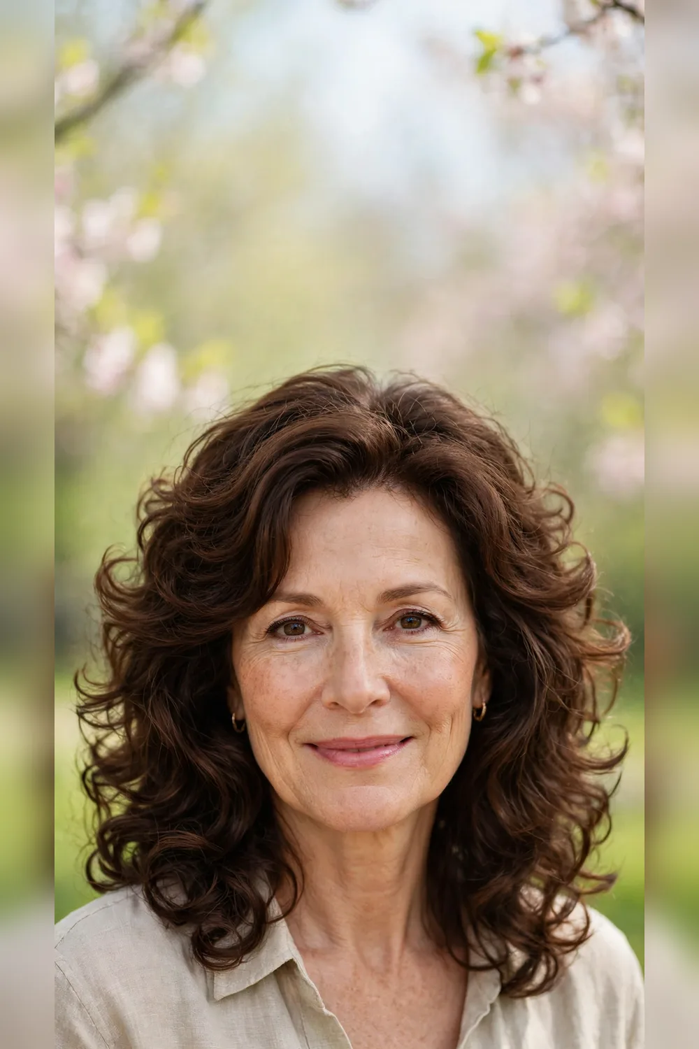 Spring Layered Haircuts With Soft Curls
