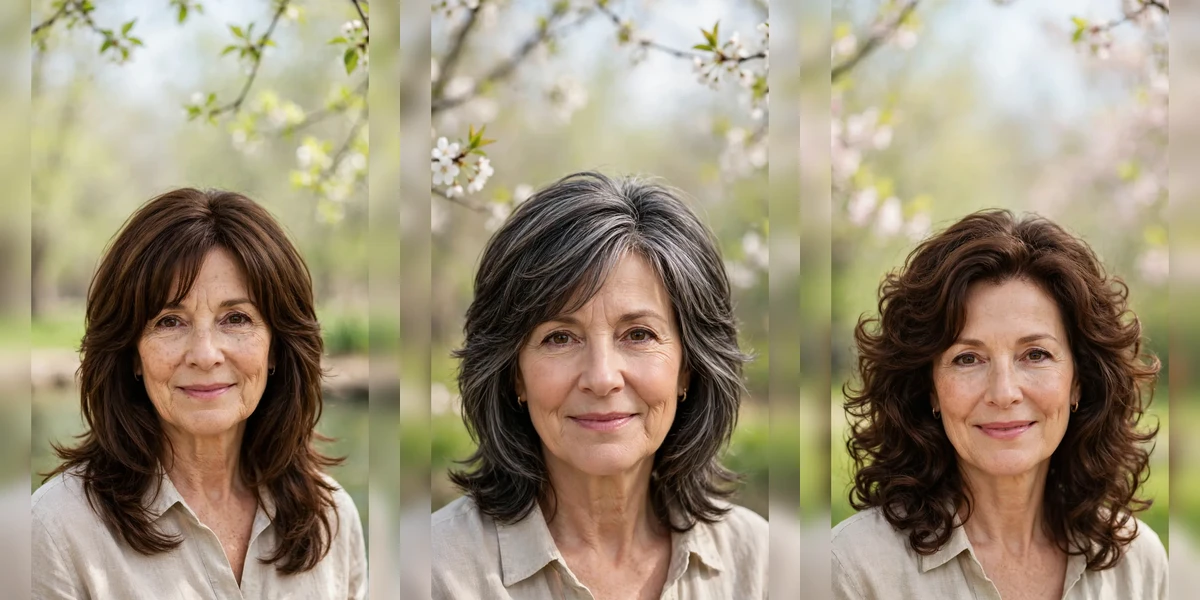 38 Spring Layered Haircuts for Women Over 50 with Face Framing Layers That Feel Fresh, Flattering and Easy to Wear