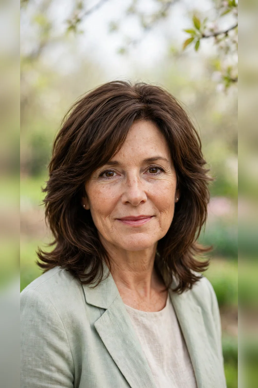 Spring Layered Haircuts With a Shoulder-Length Shape