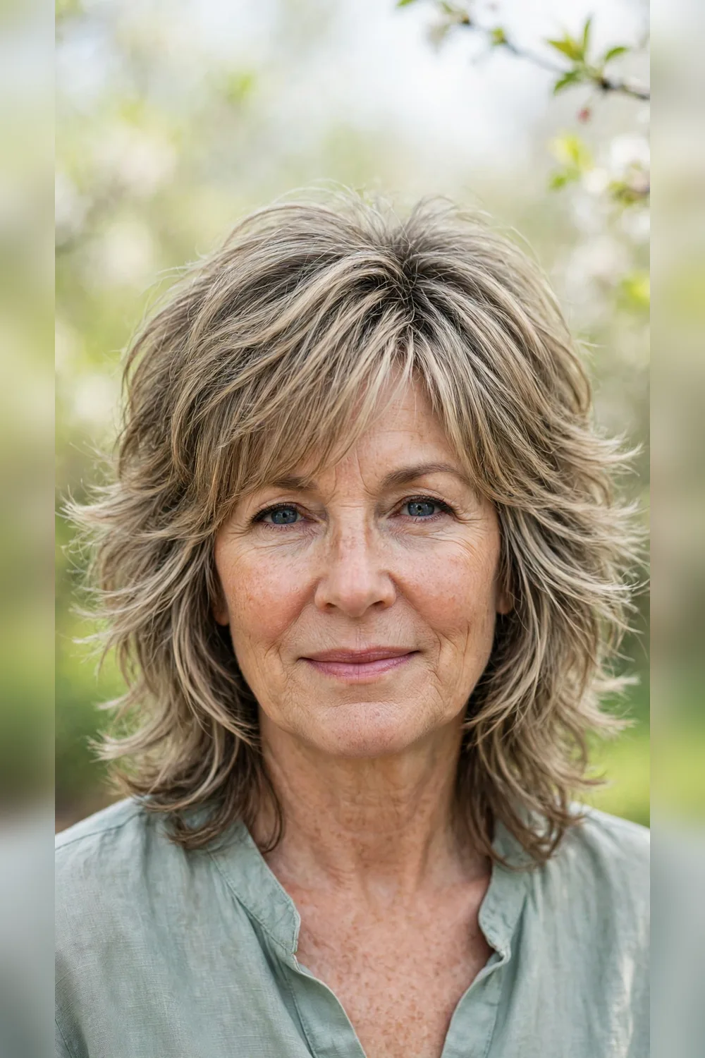 Spring Layered Haircuts With a Shag Finish