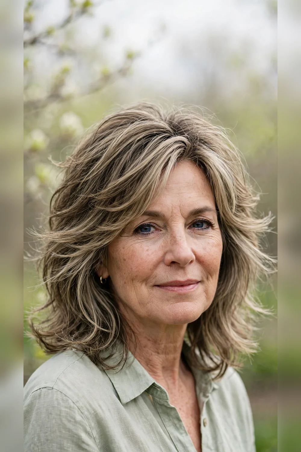 Spring Layered Haircuts With Tousled Movement