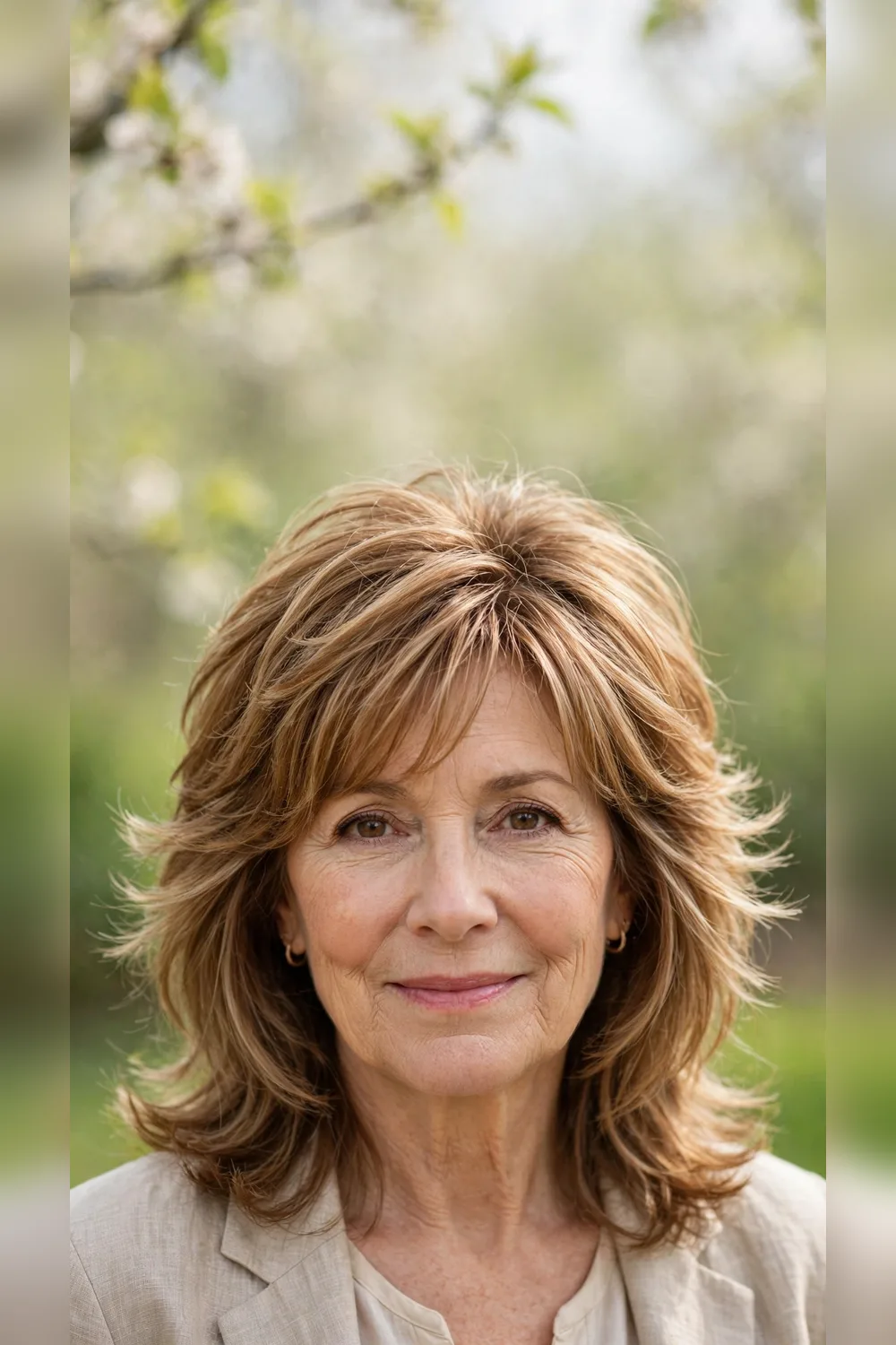 Spring Layered Haircuts With Feathered Layers
