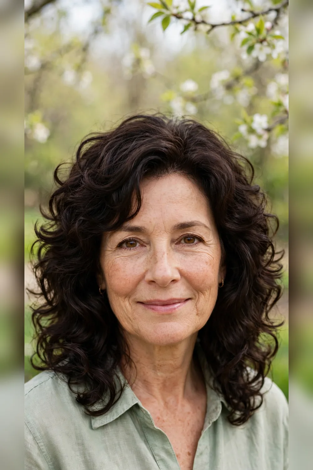 Spring Layered Haircuts With a Curly Definition