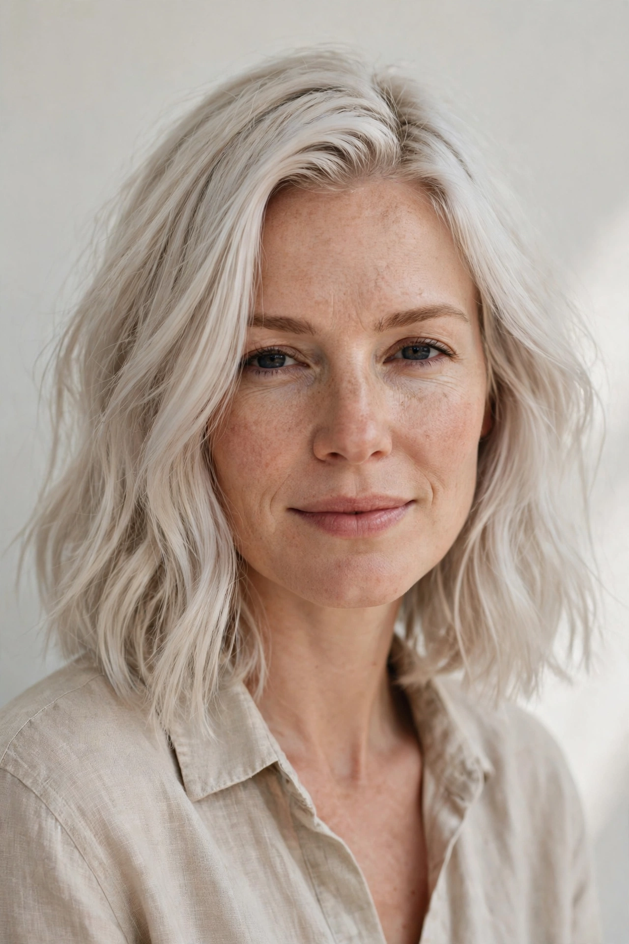 Platinum Cool Long Bob