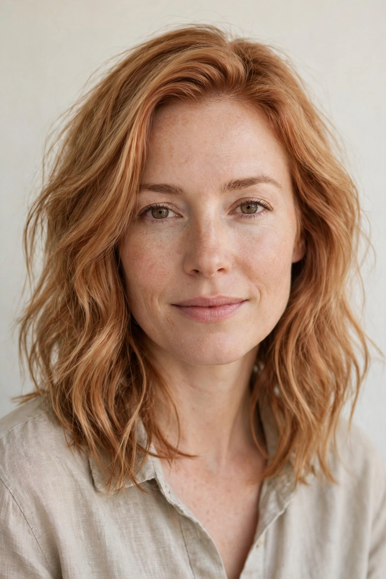 Strawberry Blonde Loose Layers