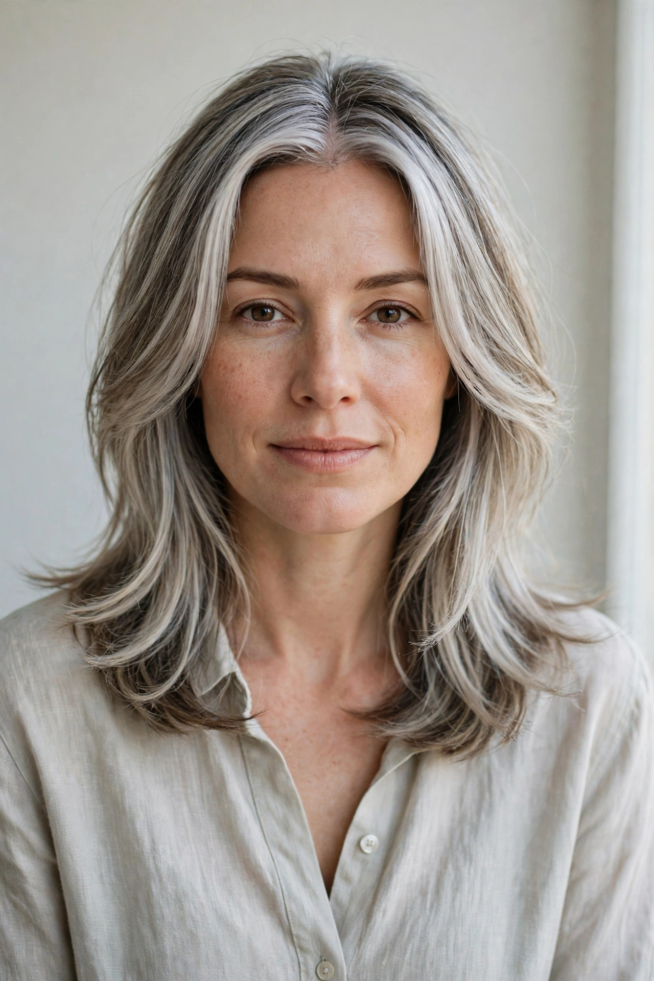 Silver Blended Elegant Layers