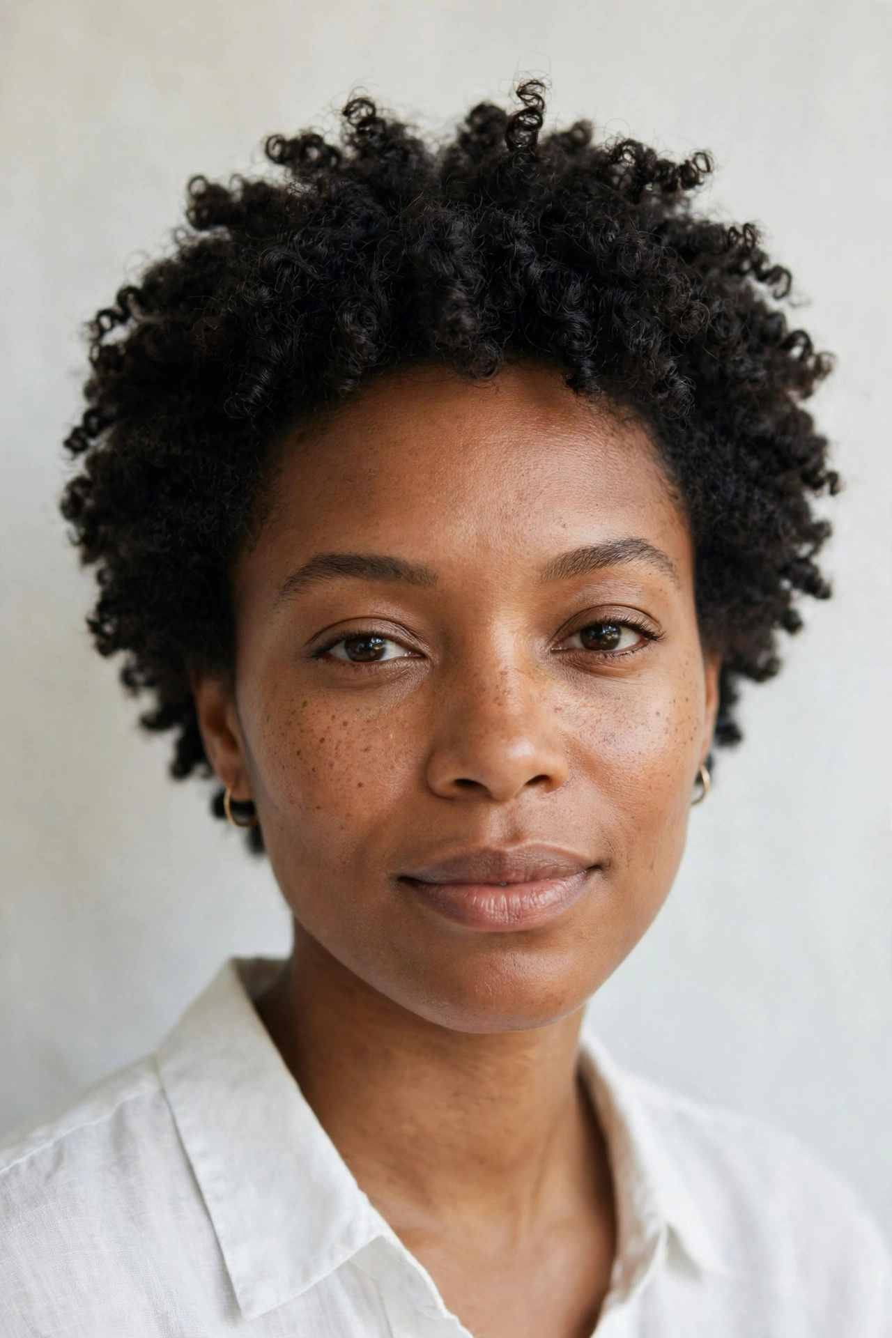 Short Black Coily Wash and Go
