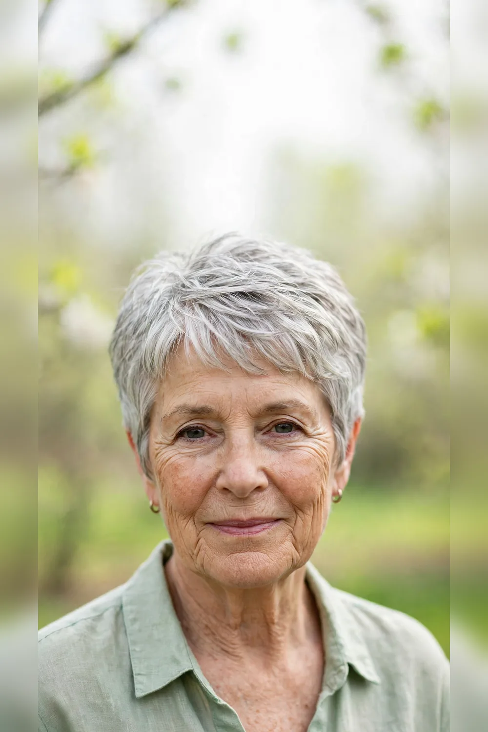 22 Spring Short Haircuts for Women Over 70 with a Side Swept Top That Feel Fresh, Flattering and Easy to Wear 2 Spring Short Haircuts With a Modern Edge