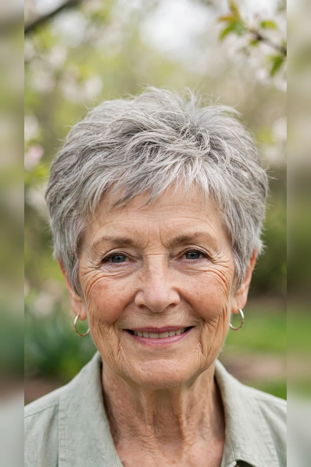 22 Spring Short Haircuts for Women Over 70 with a Side Swept Top That Feel Fresh, Flattering and Easy to Wear 3 Spring Short Haircuts With Tousled Movement