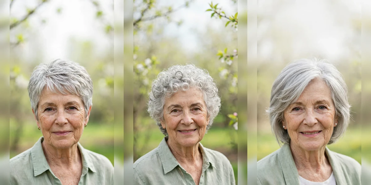 22 Spring Short Haircuts for Women Over 70 with a Side Swept Top That Feel Fresh, Flattering and Easy to Wear
