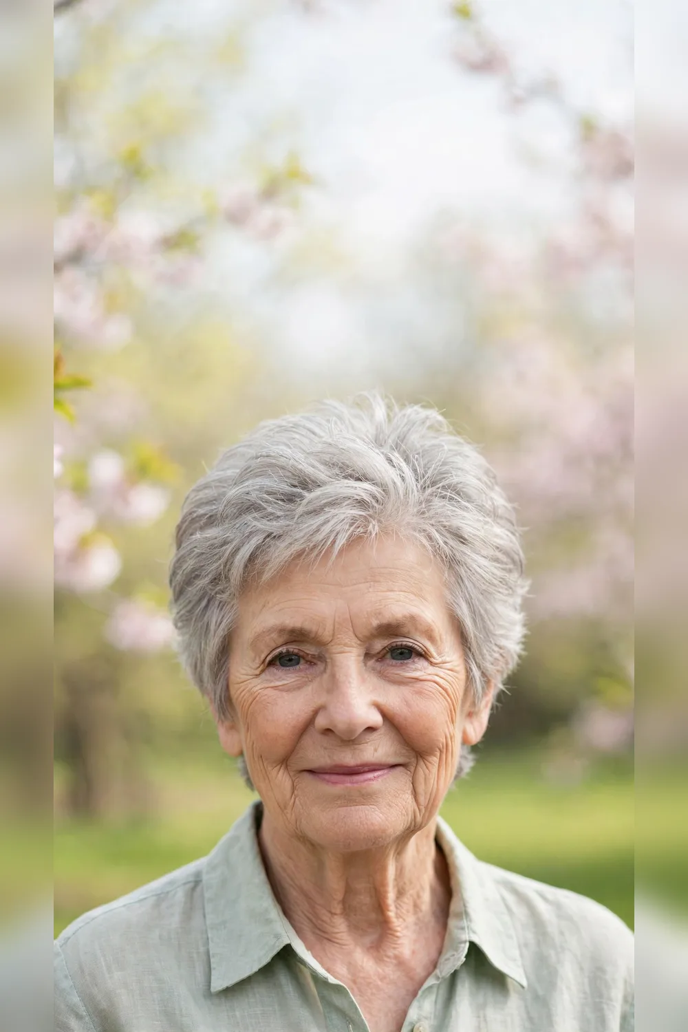 Spring Short Haircuts With a Textured Crown