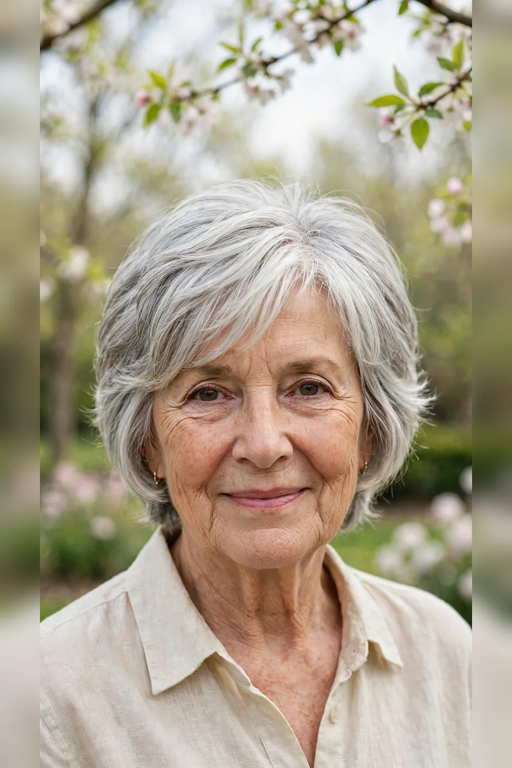 Spring Short Haircuts With Face-Framing Pieces