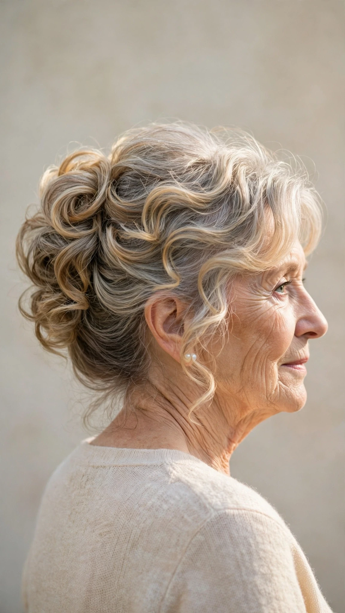 30 Spring updos for women over 70 with a soft bun and gentle volume That Are Chic, Fresh and Flattering 6 Spring Updos With A Soft Bun And Gentle Volume With Loose Romantic Curls, A Layered Shape That Moves And Soft Golden Pieces