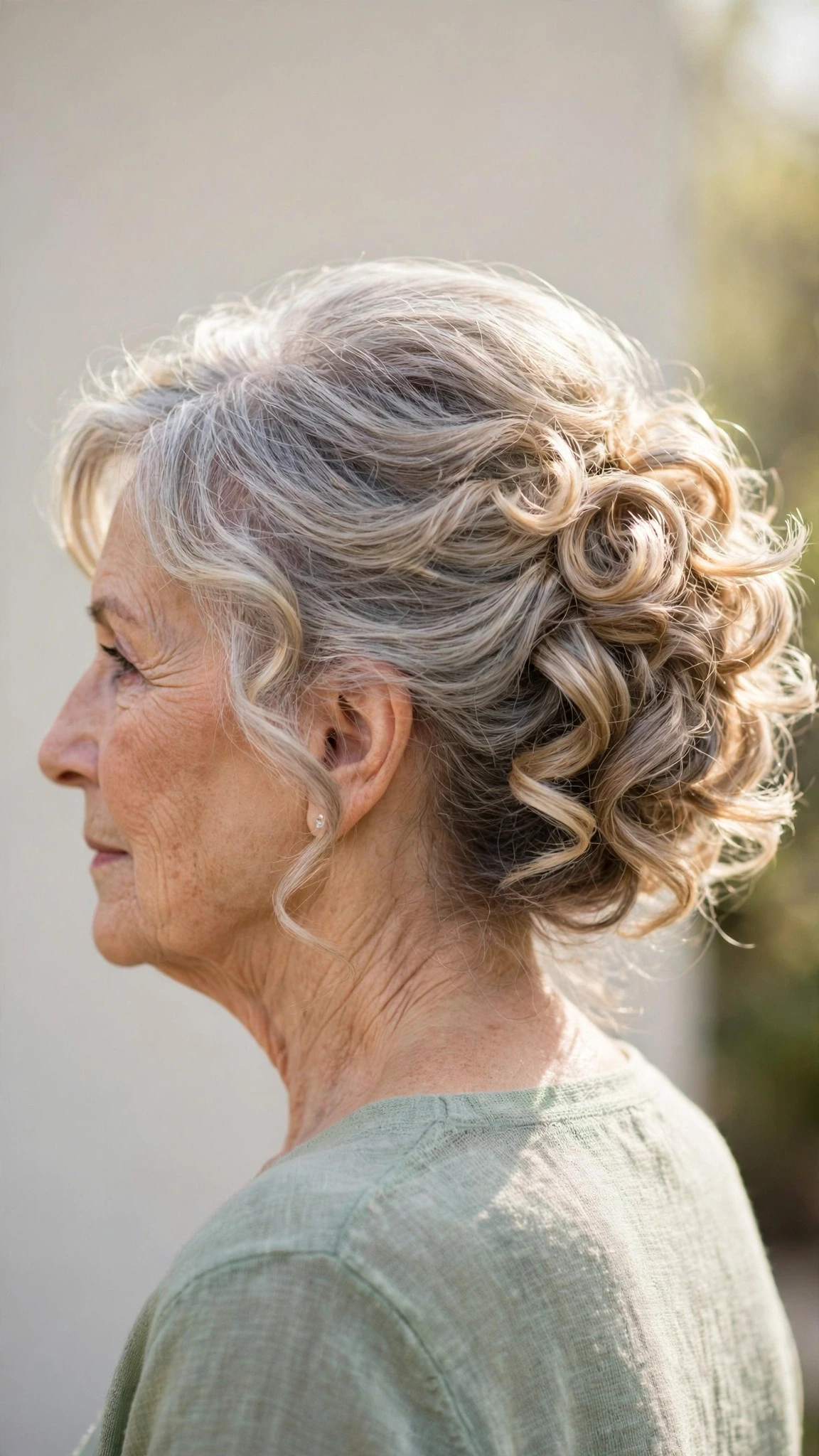 30 Spring updos for women over 70 with a soft bun and gentle volume That Are Chic, Fresh and Flattering 10 Spring Updos With A Soft Bun And Gentle Volume With Loose Romantic Curls, Feathered Ends And Sunlit Dimension