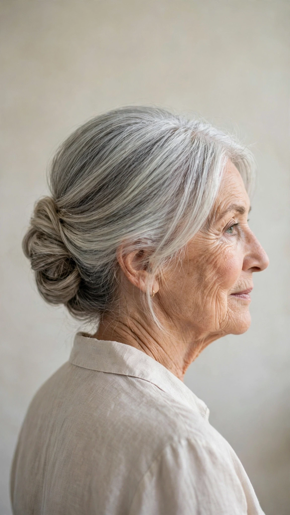 30 Spring updos for women over 70 with a soft bun and gentle volume That Are Chic, Fresh and Flattering 13 Spring Updos With A Soft Bun And Gentle Volume With A Sleek Straight Finish, Blunt Ends With Soft Layers And Silver-Blended Brightness