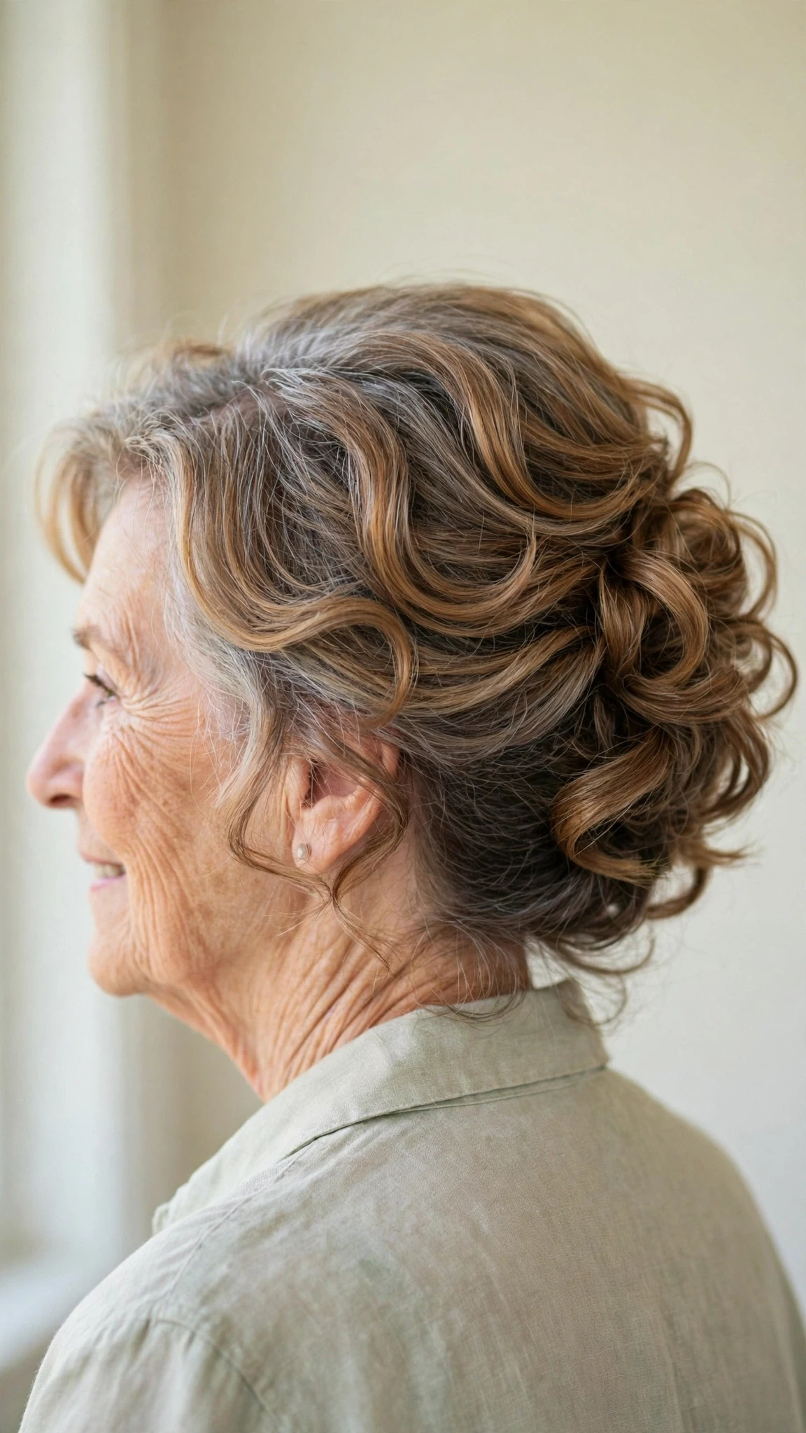 30 Spring updos for women over 70 with a soft bun and gentle volume That Are Chic, Fresh and Flattering 31 Spring Updos With A Soft Bun And Gentle Volume With Soft Bends And Flicked Ends, Subtle Internal Layers And Warm Caramel Tones