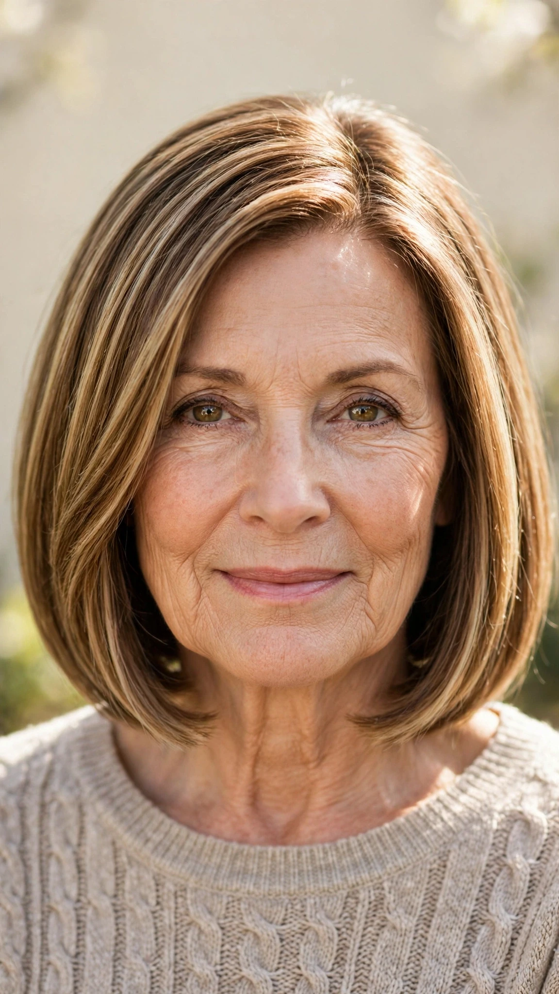 50 Sun kissed highlights for women over 60 with a layered bob and warm tones That Are Chic, Fresh and Flattering 10 Sun Kissed Highlights With A Layered Bob And Warm Tones With A Sleek Straight Finish, Subtle Internal Layers And Sunlit Dimension