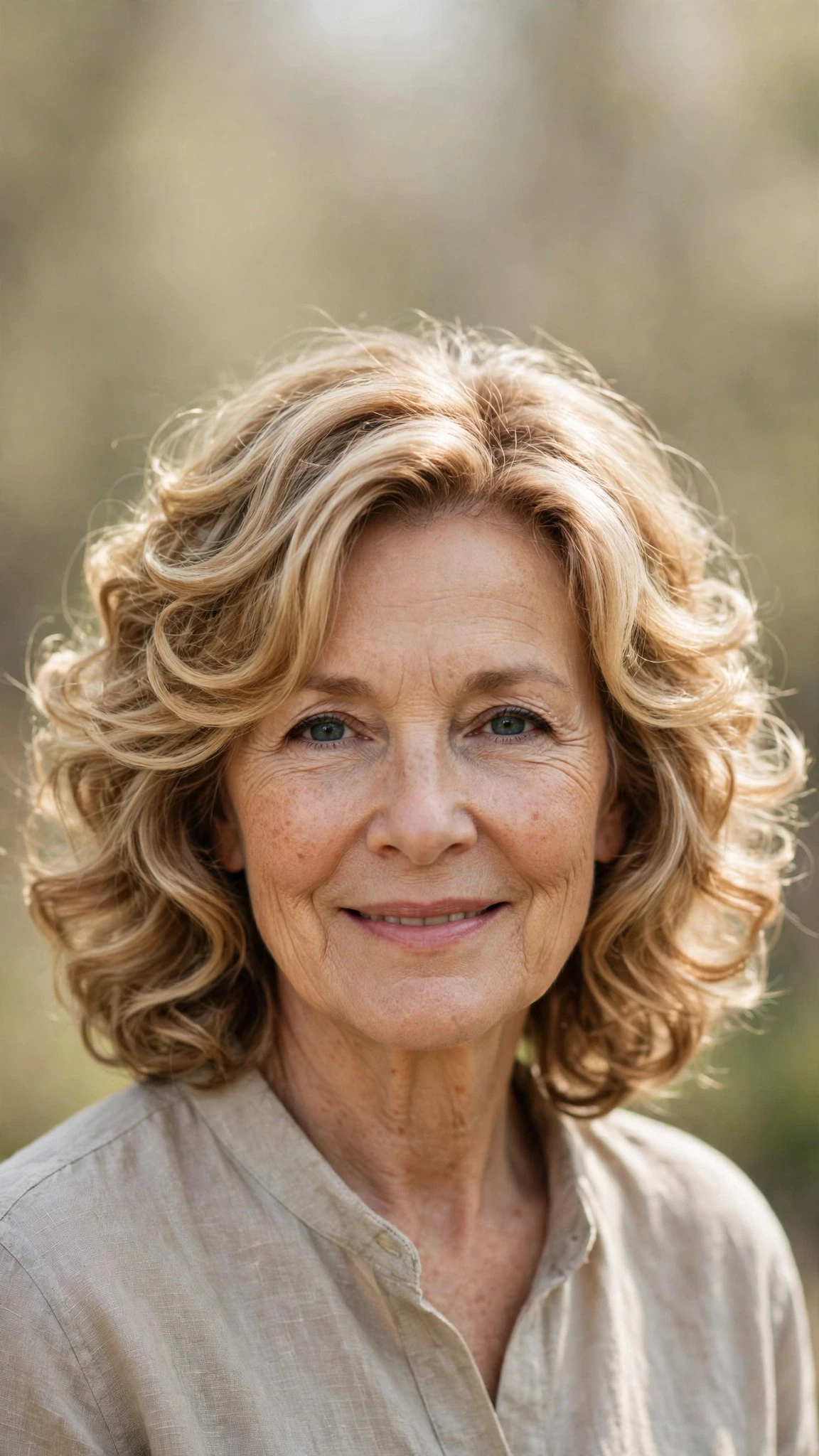 50 Sun kissed highlights for women over 60 with a layered bob and warm tones That Are Chic, Fresh and Flattering 19 Sun Kissed Highlights With A Layered Bob And Warm Tones With Loose Romantic Curls, Graduated Layers And Honey Blonde Shine