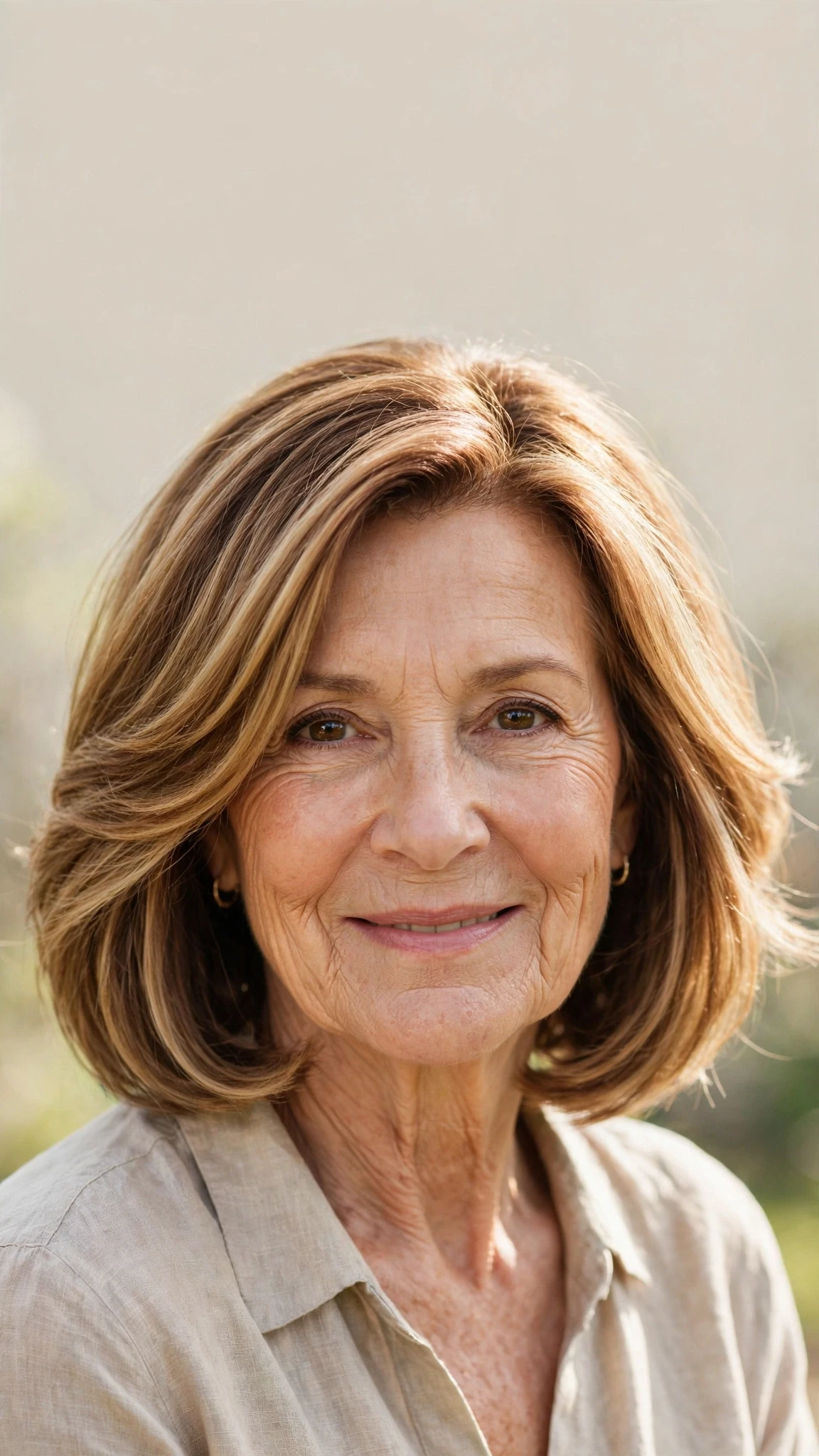 50 Sun kissed highlights for women over 60 with a layered bob and warm tones That Are Chic, Fresh and Flattering 21 Sun Kissed Highlights With A Layered Bob And Warm Tones With Silky Smooth Strands, A Layered Shape That Moves And A Glossy Shine Finish