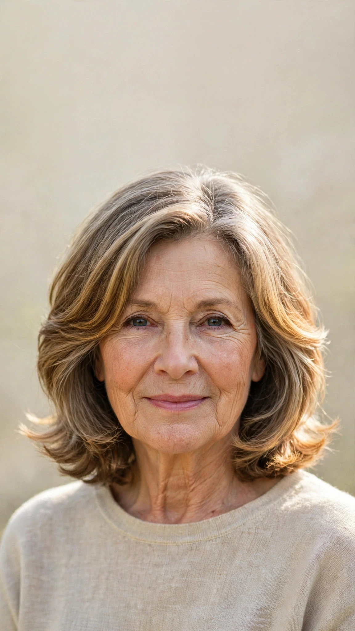 50 Sun kissed highlights for women over 60 with a layered bob and warm tones That Are Chic, Fresh and Flattering 28 Sun Kissed Highlights With A Layered Bob And Warm Tones With Soft Bends And Flicked Ends, Blunt Ends With Soft Layers And Soft Golden Pieces