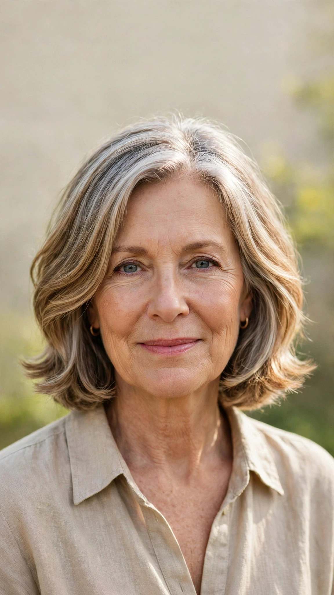 50 Sun kissed highlights for women over 60 with a layered bob and warm tones That Are Chic, Fresh and Flattering 40 Sun Kissed Highlights With A Layered Bob And Warm Tones With Soft Bends And Flicked Ends, Blunt Ends With Soft Layers And Silver-Blended Brightness