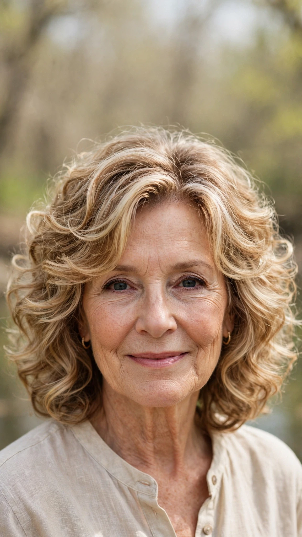 50 Sun kissed highlights for women over 60 with a layered bob and warm tones That Are Chic, Fresh and Flattering 51 Sun Kissed Highlights With A Layered Bob And Warm Tones With Loose Romantic Curls, Face-Framing Layers And Delicate Blonde Dimension