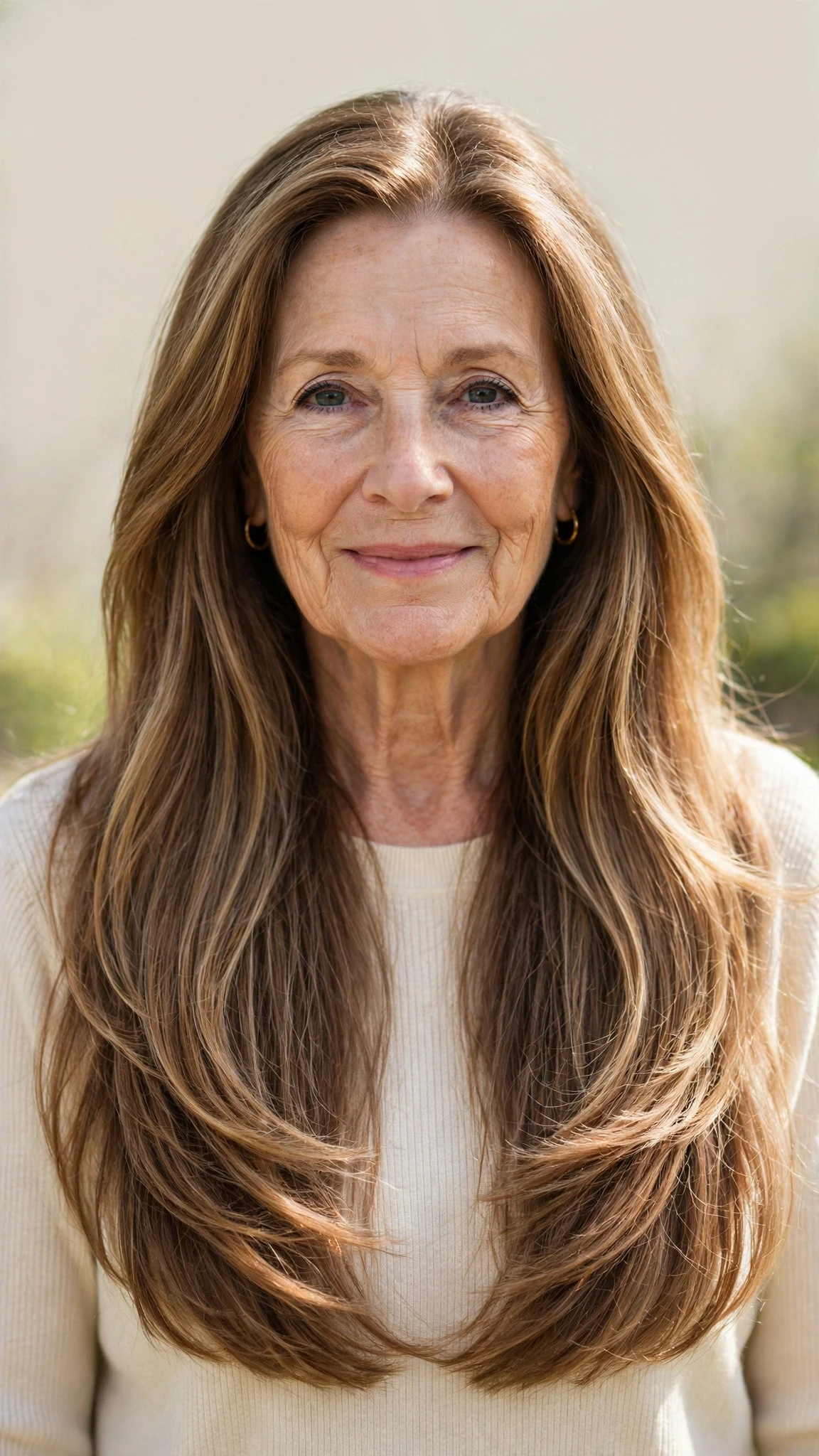 38 Sun kissed highlights for women over 60 with long hair and natural shine That Are Chic, Fresh and Flattering 3 Sun Kissed Highlights With Long Hair And Natural Shine With A Polished Blowout, Subtle Internal Layers And A Fresh Salon Shine