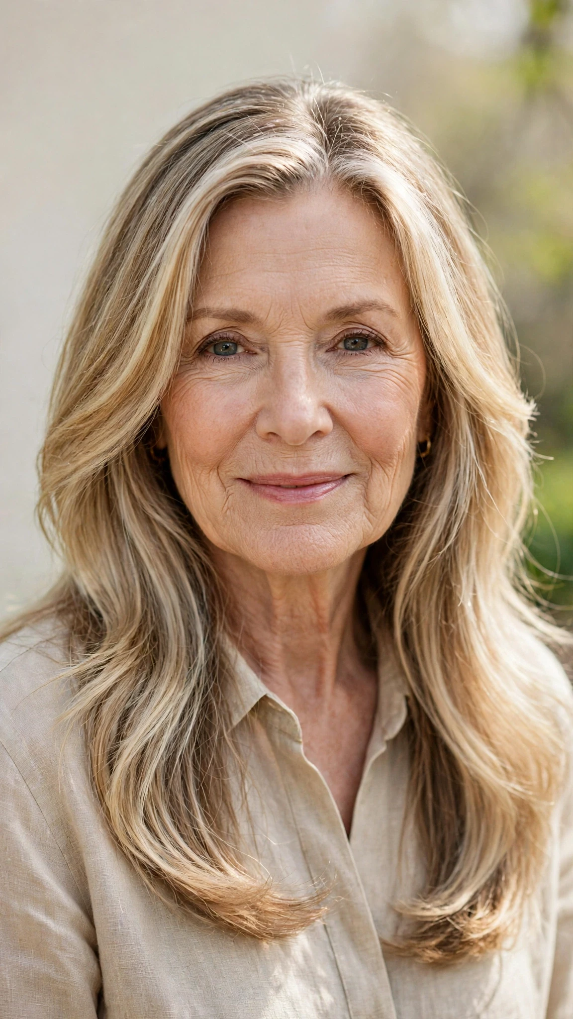 38 Sun kissed highlights for women over 60 with long hair and natural shine That Are Chic, Fresh and Flattering 7 Sun Kissed Highlights With Long Hair And Natural Shine With A Polished Blowout, Wispy Pieces Around The Face And Delicate Blonde Dimension