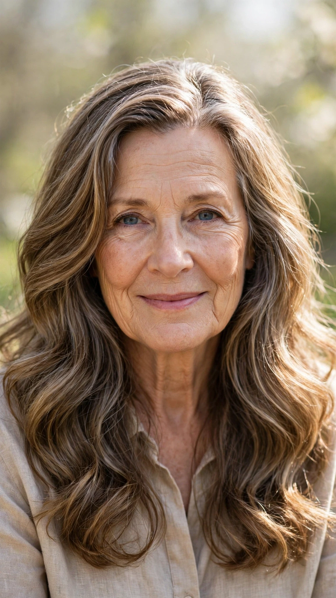 38 Sun kissed highlights for women over 60 with long hair and natural shine That Are Chic, Fresh and Flattering 10 Sun Kissed Highlights With Long Hair And Natural Shine With Soft Waves, A Deep Side Part And Sunlit Dimension