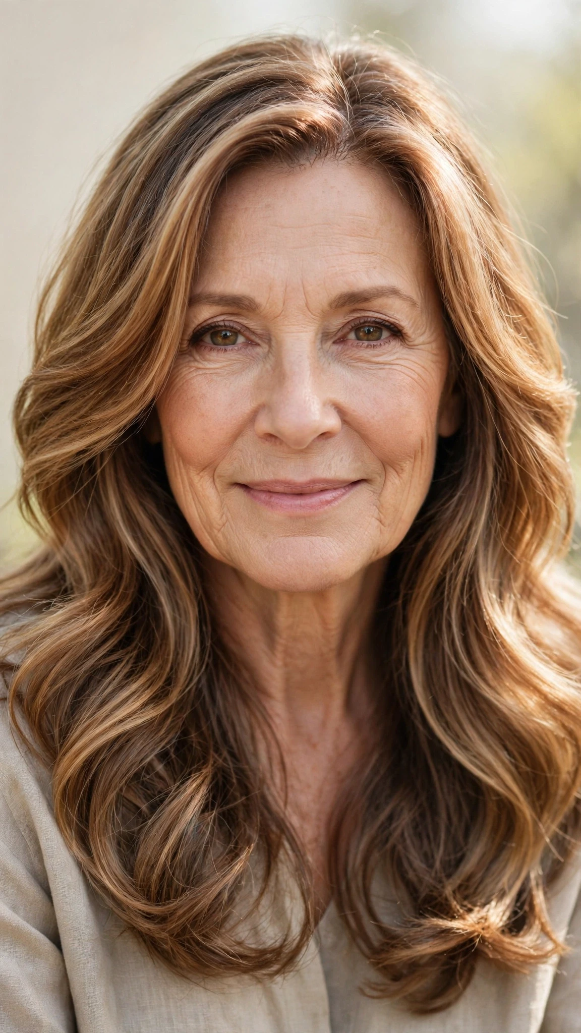 38 Sun kissed highlights for women over 60 with long hair and natural shine That Are Chic, Fresh and Flattering 14 Sun Kissed Highlights With Long Hair And Natural Shine With Soft Waves, A Layered Shape That Moves And Warm Caramel Tones