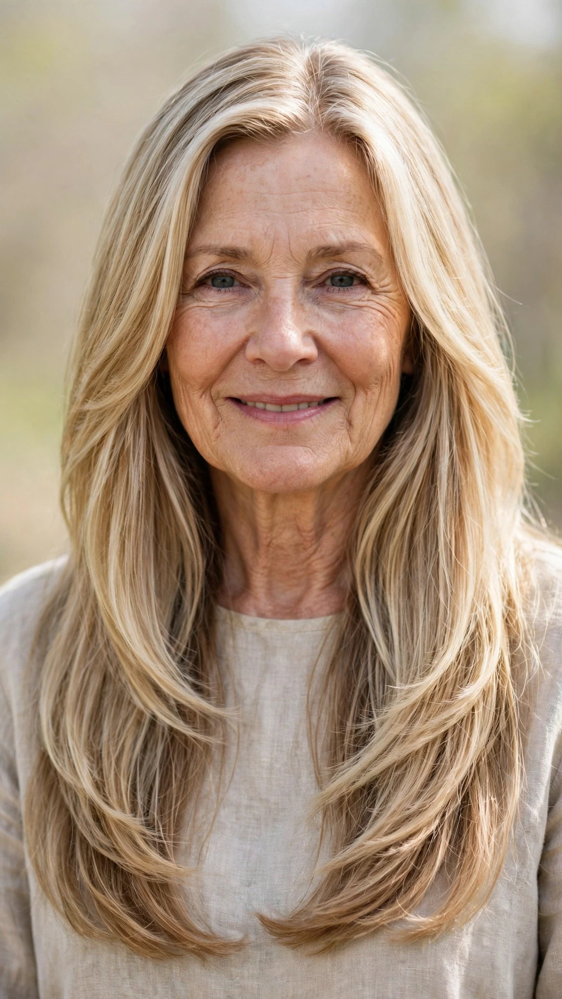 38 Sun kissed highlights for women over 60 with long hair and natural shine That Are Chic, Fresh and Flattering 24 Sun Kissed Highlights With Long Hair And Natural Shine With Smooth Glossy Lengths, Graduated Layers And Delicate Blonde Dimension