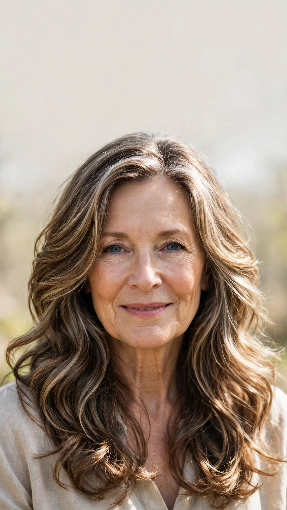 38 Sun kissed highlights for women over 60 with long hair and natural shine That Are Chic, Fresh and Flattering 26 Sun Kissed Highlights With Long Hair And Natural Shine With Soft Waves, A Layered Shape That Moves And A Glossy Shine Finish