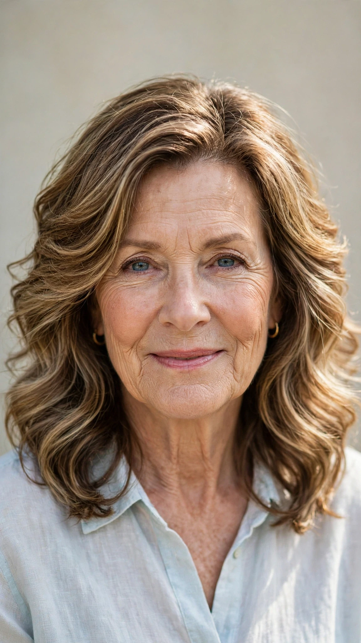 Sun Kissed Highlights Hairstyles For Easter With A Fresh Cut With Soft Waves, A Layered Shape That Moves And A Fresh Salon Shine