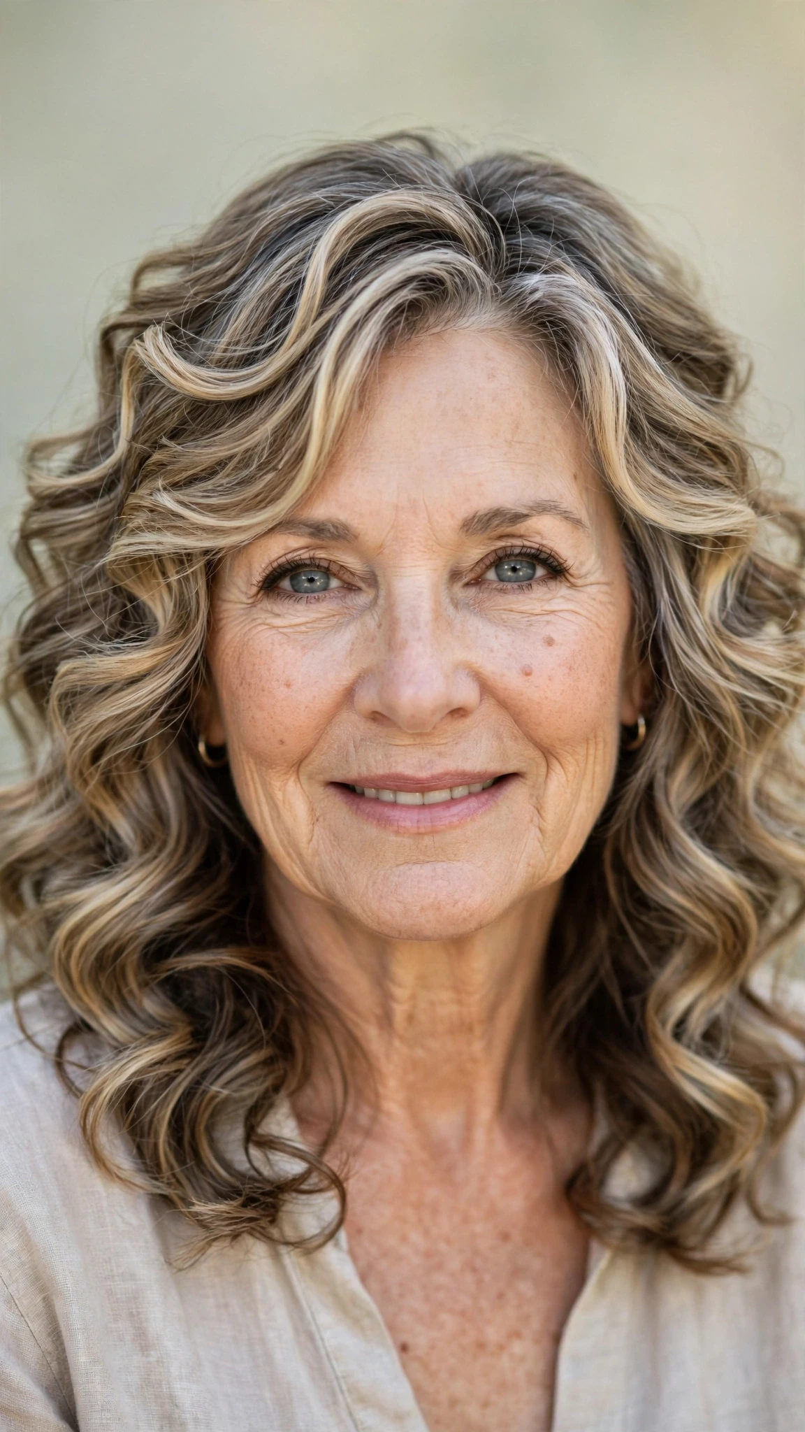 Sun Kissed Highlights Hairstyles For Spring With Soft Blonde Pieces With Loose Romantic Curls, Face-Framing Layers And A Fresh Salon Shine