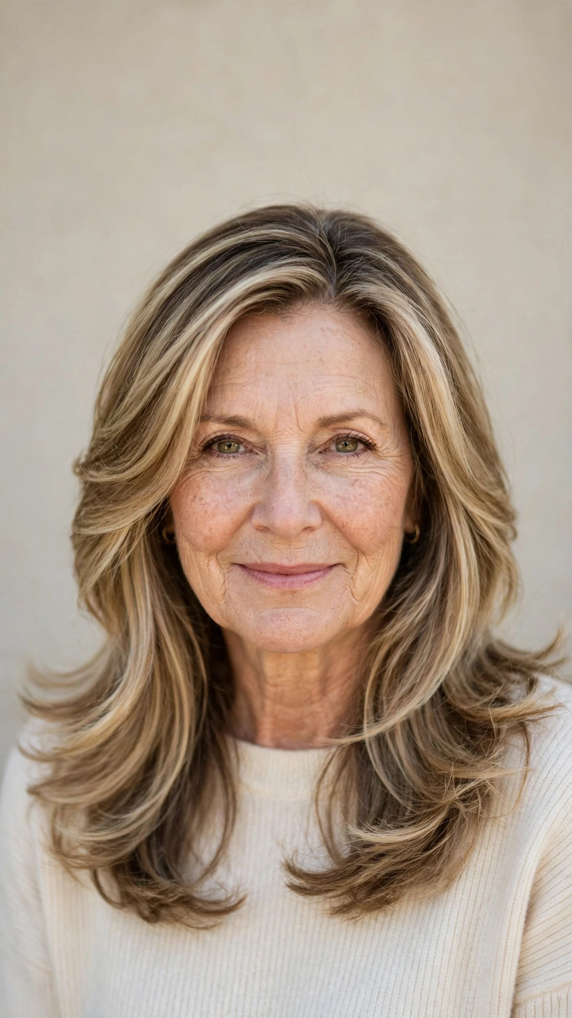 Sun Kissed Highlights Hairstyles For Spring With Soft Blonde Pieces With Soft Bends And Flicked Ends, Long Soft Layers And A Fresh Salon Shine