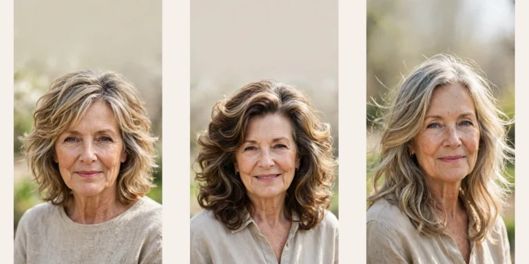 20 sun kissed highlights hairstyles for women over 60 with grey blending and light pieces