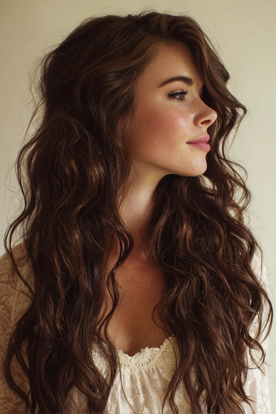 Tousled Weekend Waves With A Weekend Walk