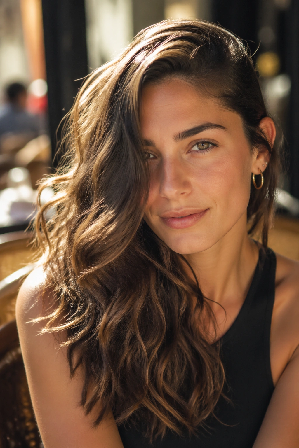 Weekend Air-Dried Hair With Lazy Morning Volume