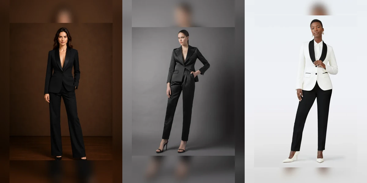 22 Tuxedo Blazer Outfits for Winter Evening Events That Are Chic, Warm and Elegant