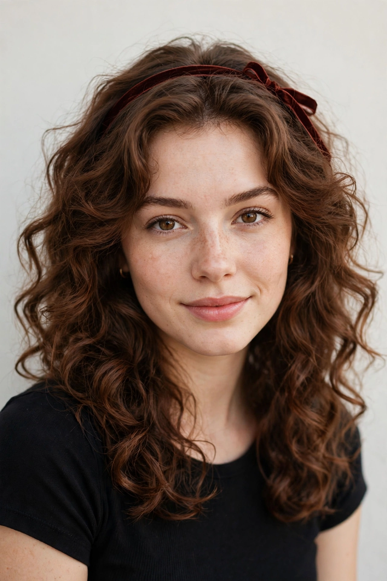 20 Valentine Date Night Hairstyles for Women in Their 20s with Bouncy Curls That Are Romantic, Chic and Easy to Wear 13 Valentine Date Night Hairstyles with Bouncy Curls in chestnut with a gently tousled finish