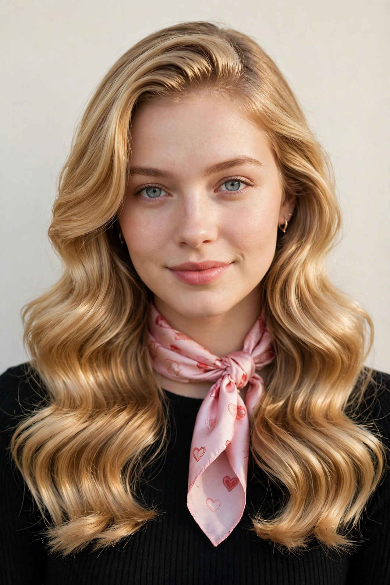 18 Valentine Date Night Hairstyles for Women in Their 20s with Glossy Waves That Are Romantic, Chic and Easy to Wear 17 Valentine Date Night Hairstyles with Glossy Waves in golden blonde with a glossy and neat finish