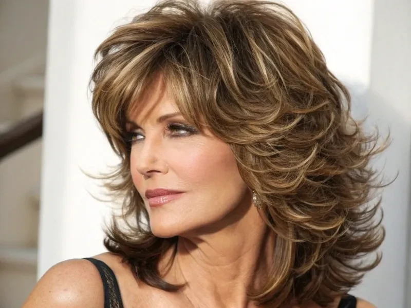 50 Voluminous Winter Blowout Hairstyles for Women Over 50 for Workdays That Are Chic, Polished and Easy to Wear 11 Voluminous Blowout for Thick Hair at Work