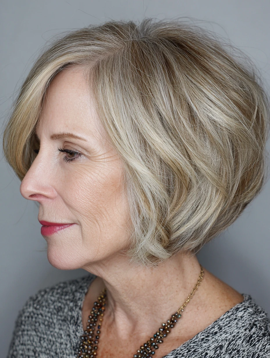 Chin-Length Root-Lift Blowout